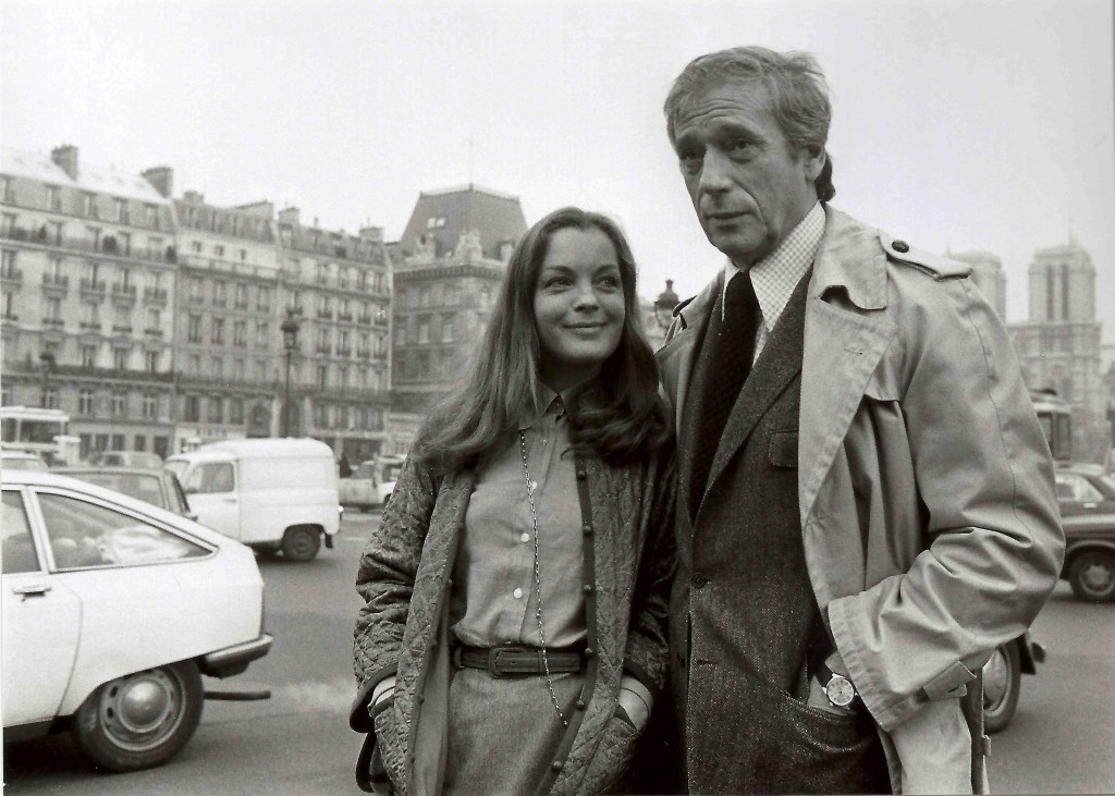 Yves Montand et Romy Schneider-1978, © Costa-Gavras