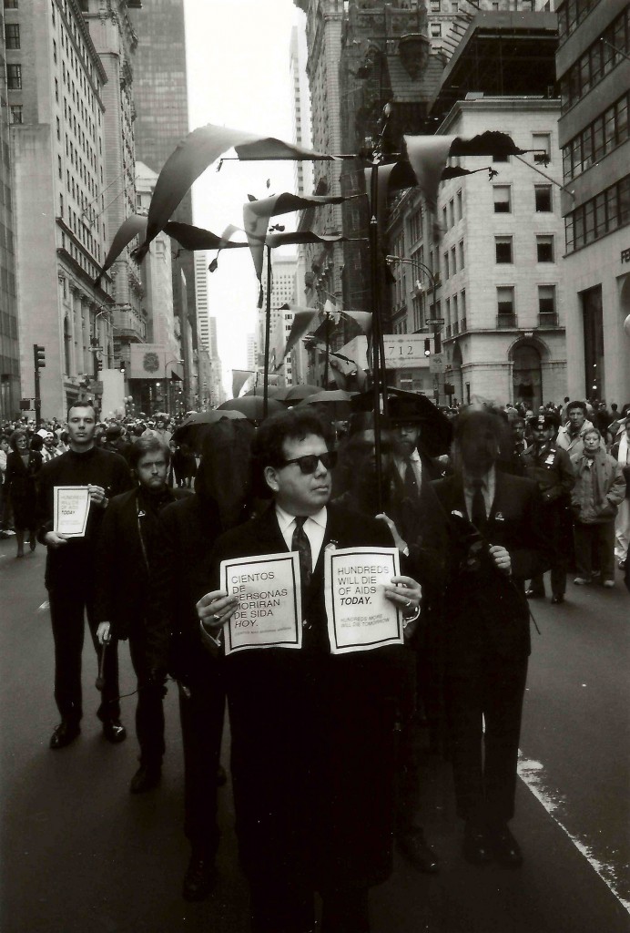 Διαδήλωση AIDS-ΝΥ 1990, © Costa-Gavras